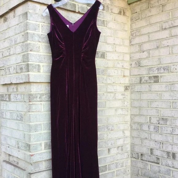 talbots burgundy dress Wine Red Satin One Shoulder Maxi Dress & Reviews - Wine Red,Green - Dresses